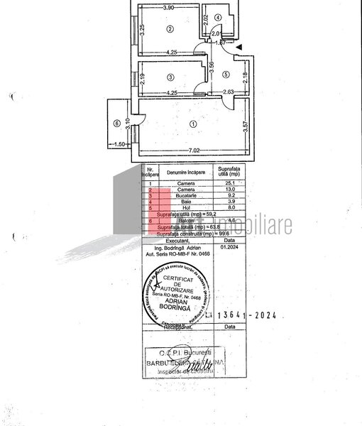 Lujerului Apartament apartament 2 camere Exigent Faza 5 Lujerului